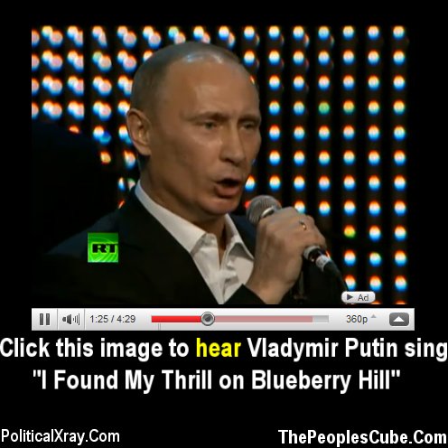 putin singing