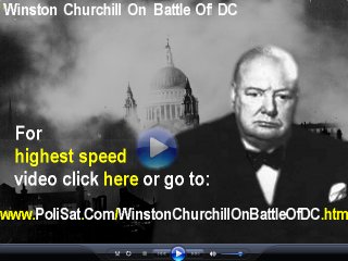 Image for Video Winston Churchill on Battle of DC